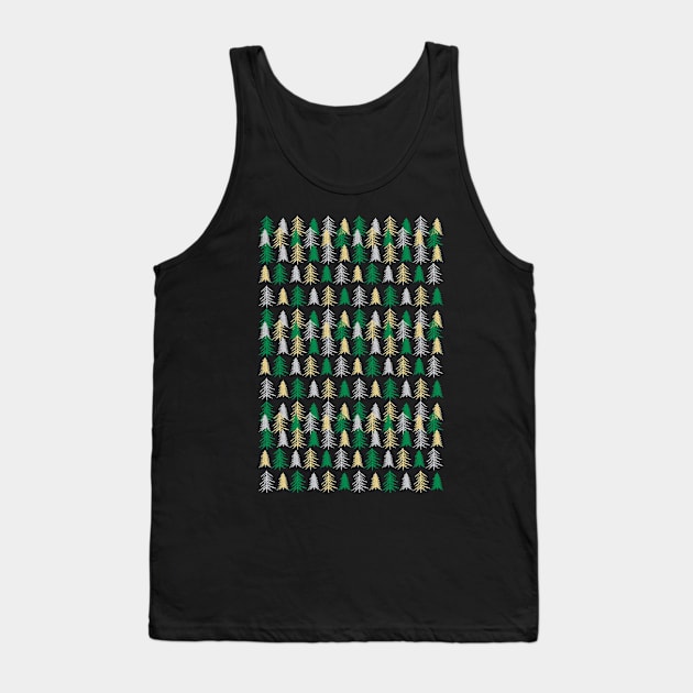 Forest Trees Tank Top by MitaDreamDesign